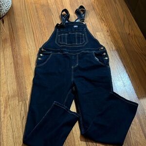 Hisea Dark Blue Denim Overalls